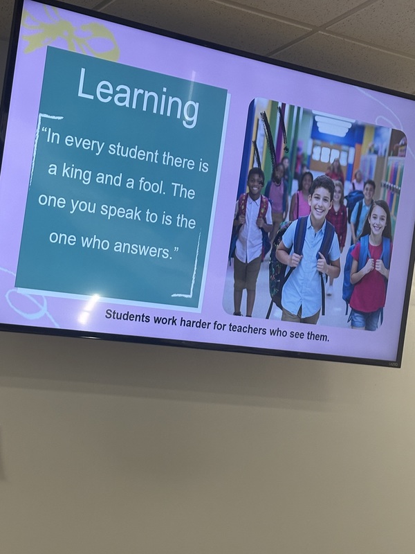 induction teachers class