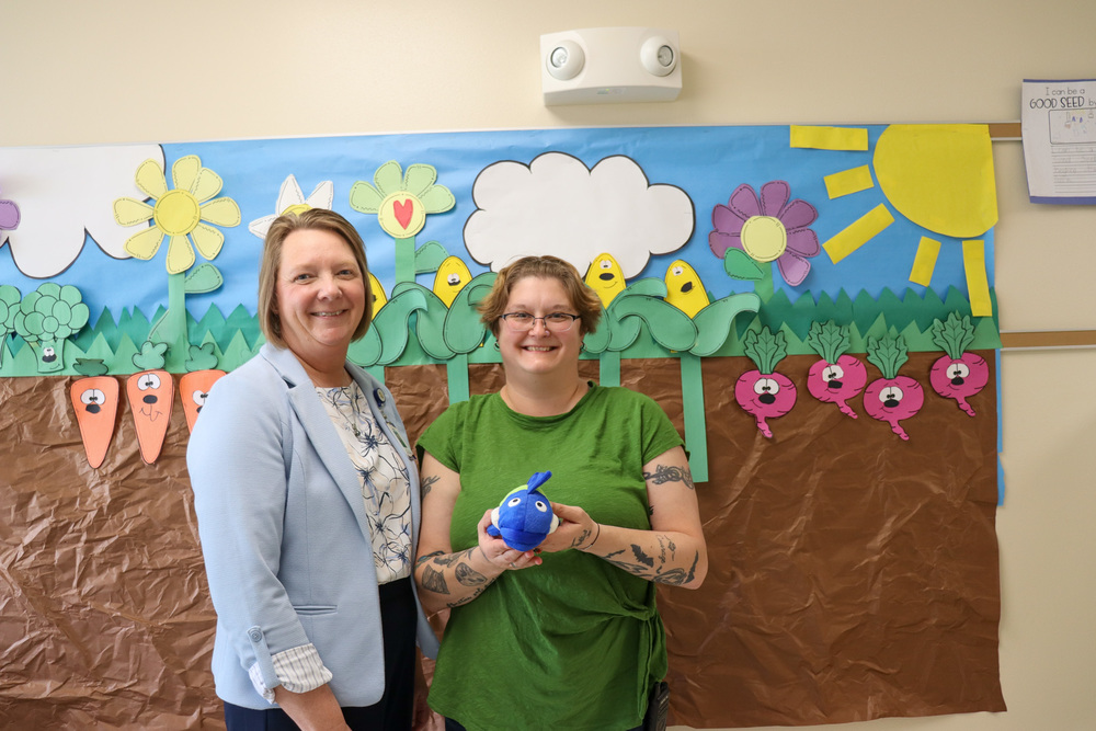 Dr. Guffin with Ashley Sebald