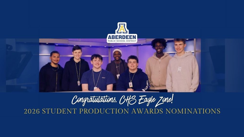 Eagle Zone crew - Congratulations - 2026 Student Production Awards Nominations