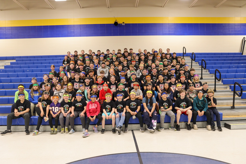 Number Ninjas group photo at the Lincoln competition