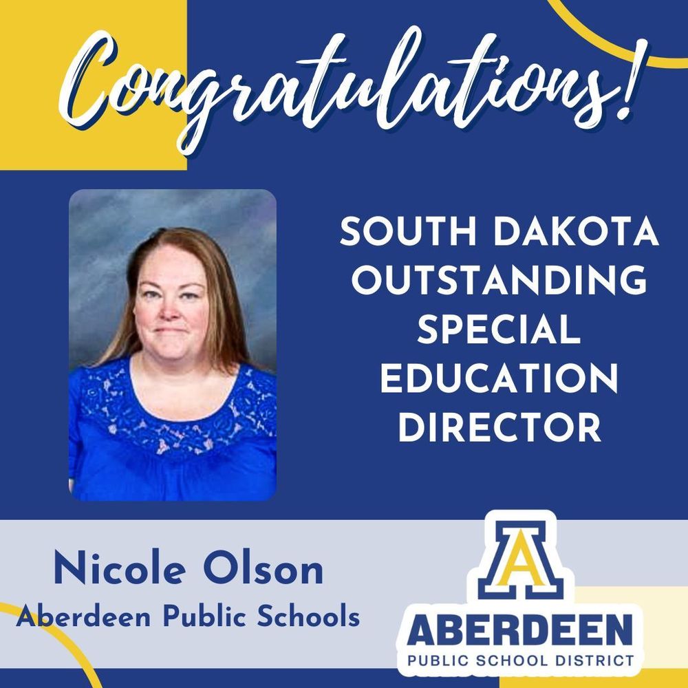 Nicole Olson, S.D. Outstanding Special Education Director