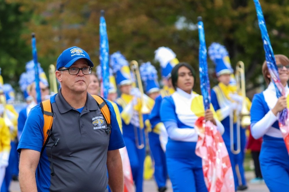 CHS Band Director Jeremy Schutter