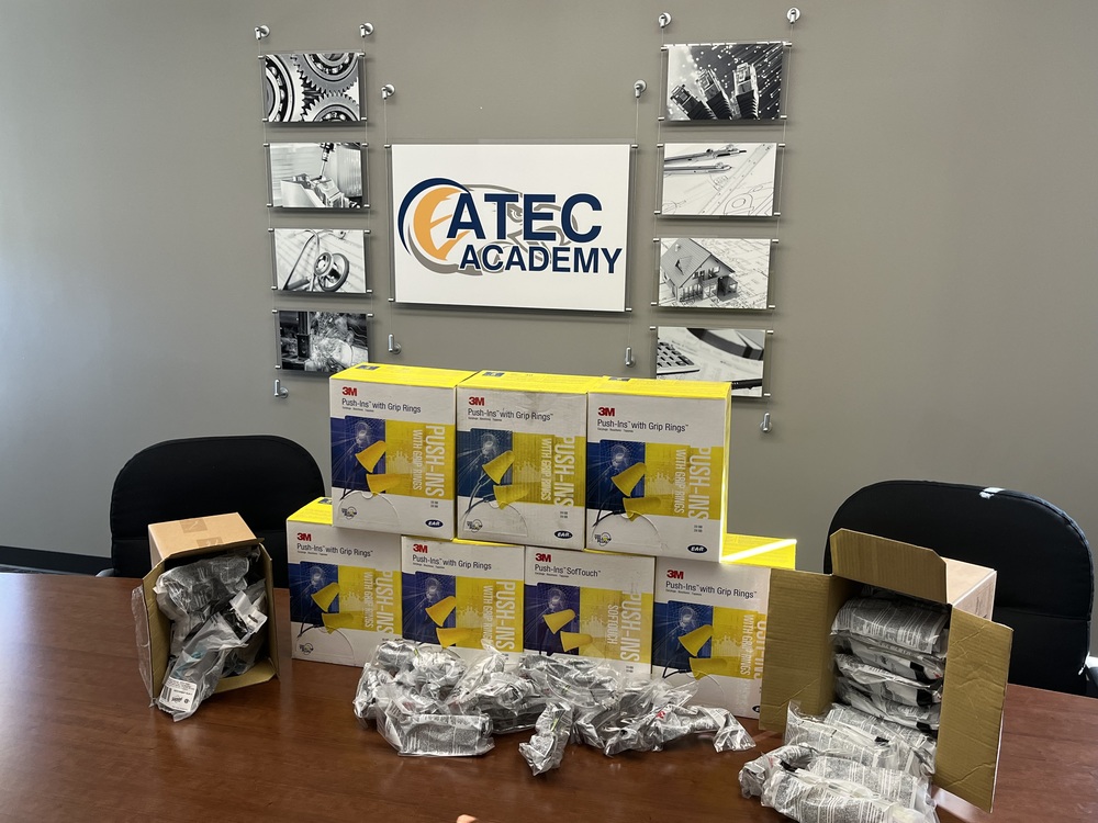 PPE from 3M at ATEC Academy