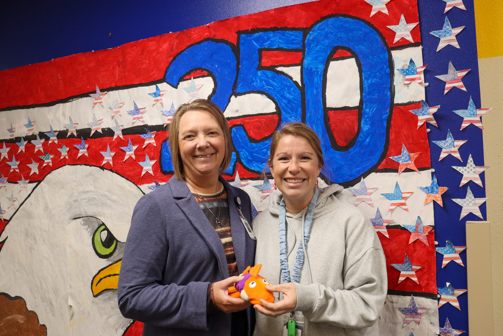Dr. Guffin with Katie Blocker