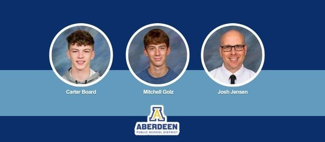 Carter Board, Mitchell Golz and Josh Jensen
