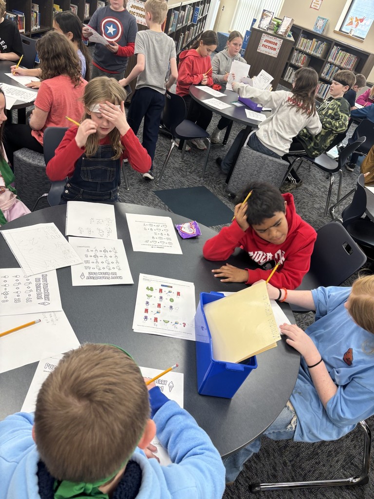 Blue Group hard at work!
