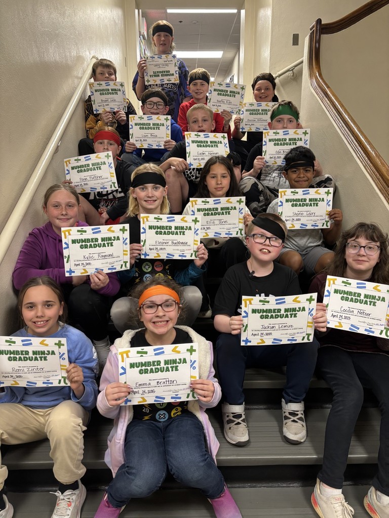 5th grade Ninja Graduates!