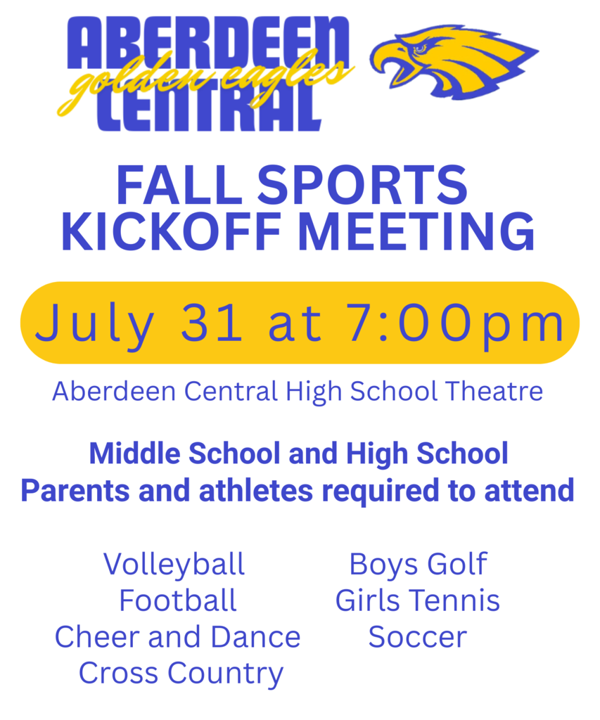 Fall Sports kickoff