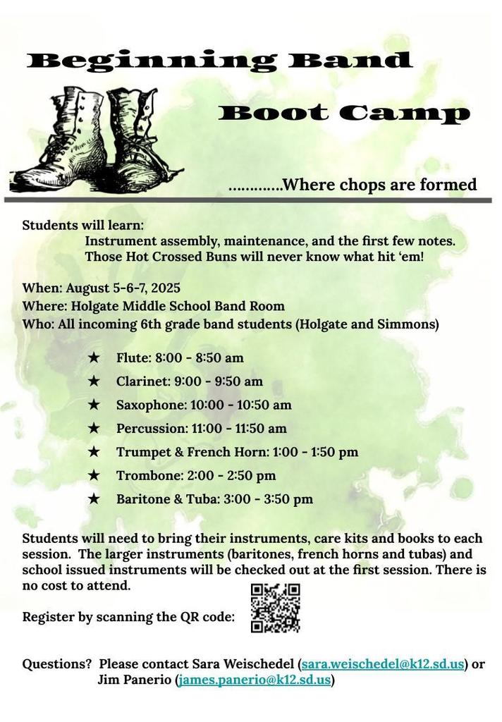 Beginning Band Bootcamp