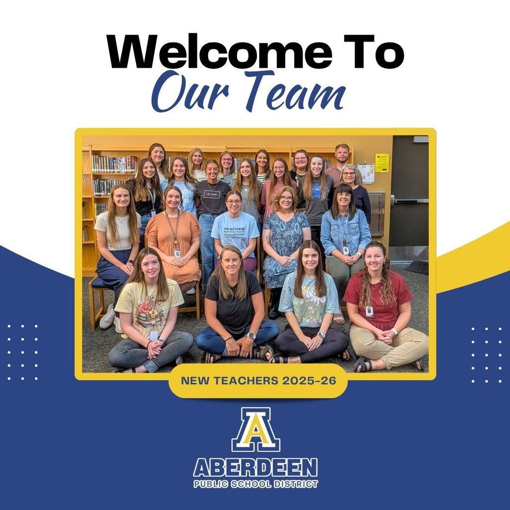 Welcome to our team - new teachers 2025-26