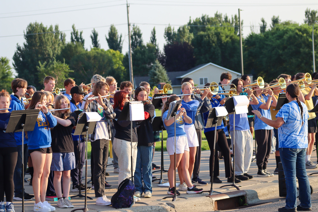 CHS band students