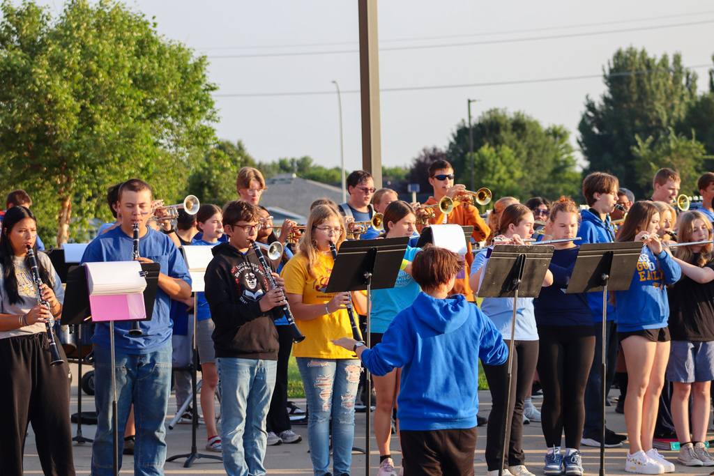 CHS band students