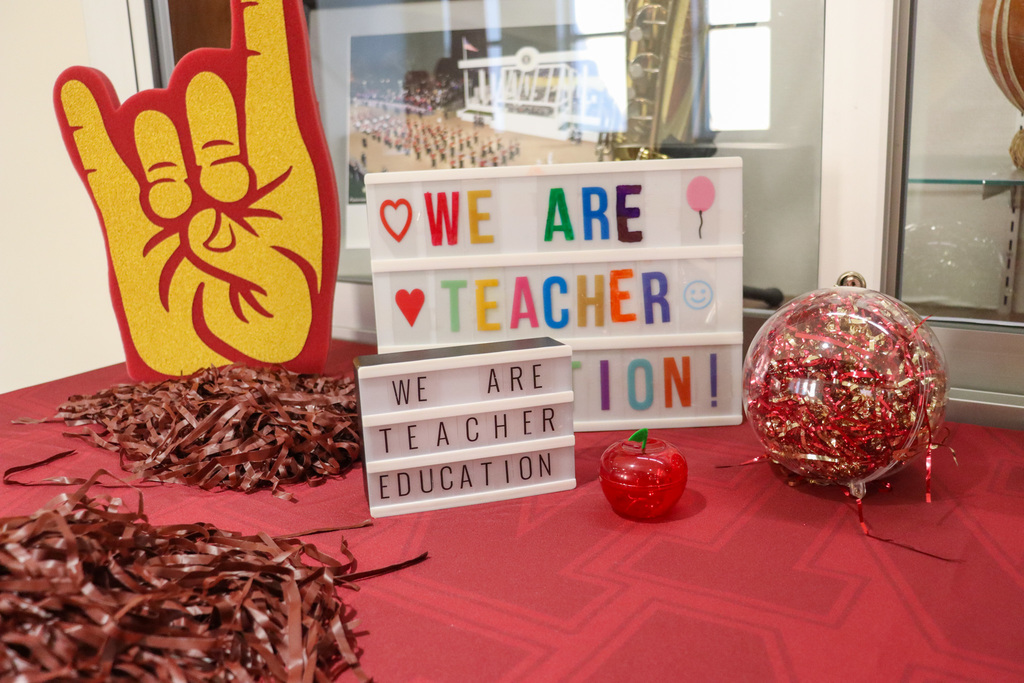 We Are Teacher Education sign