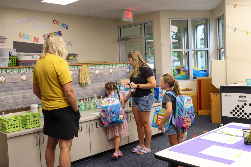 Family at OMT open house
