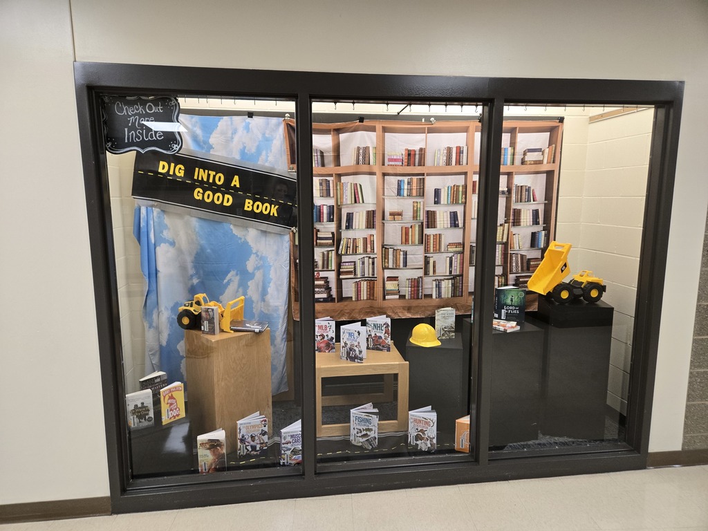CHS Library Display Case