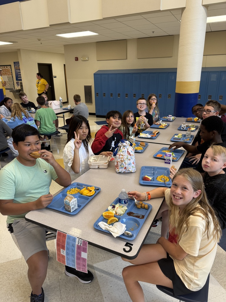 SMS students on the first day