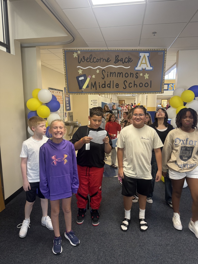 SMS students on the first day