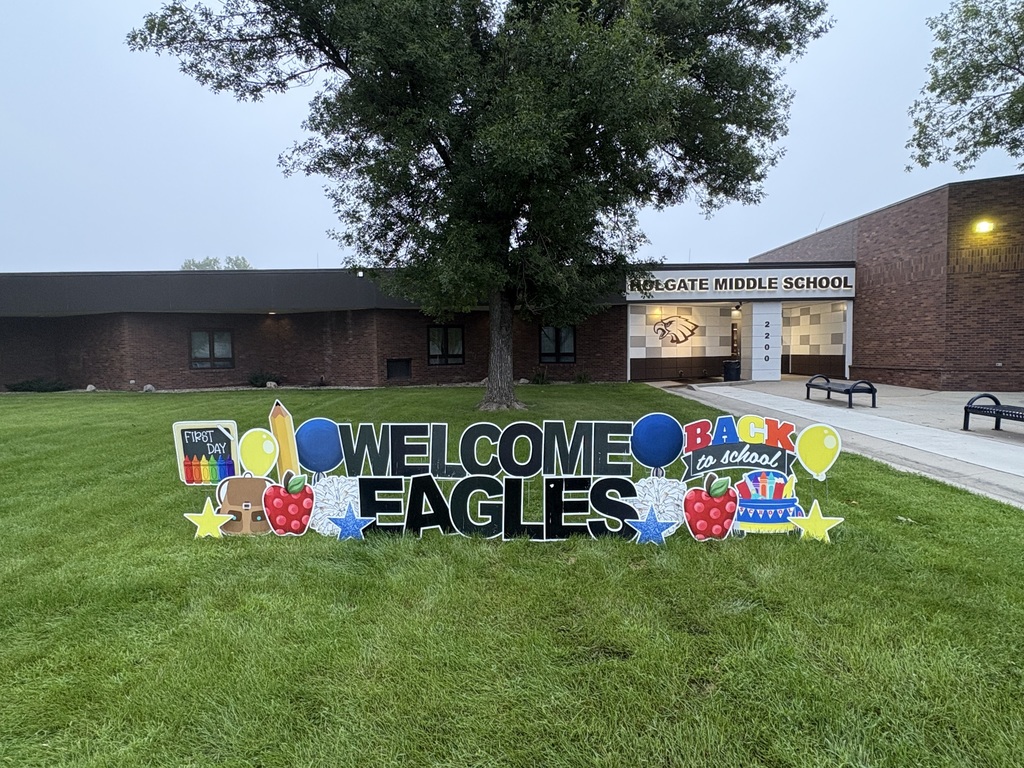 Welcome sign at HMS