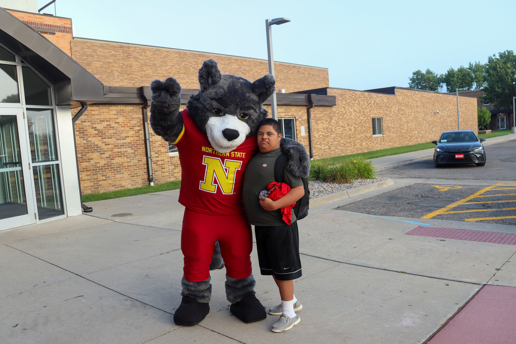 Thunder with SMS student