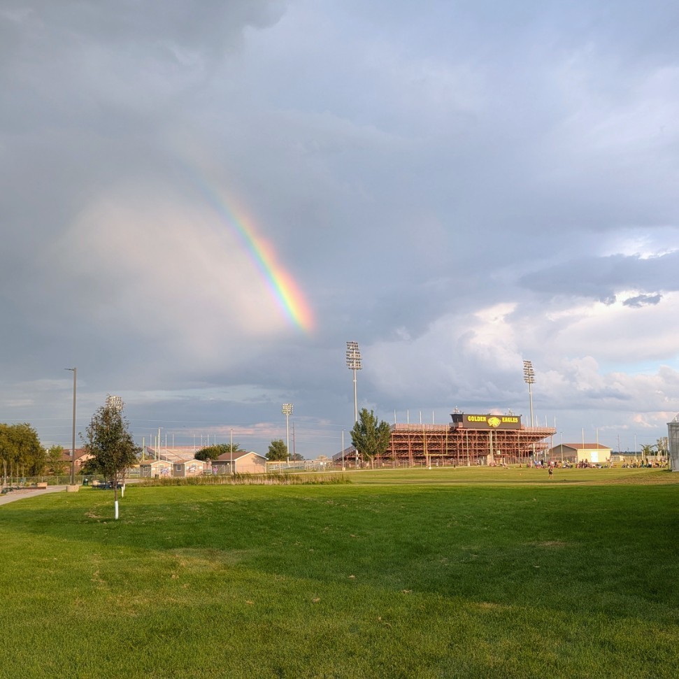 rainbow by golden eagles aten
