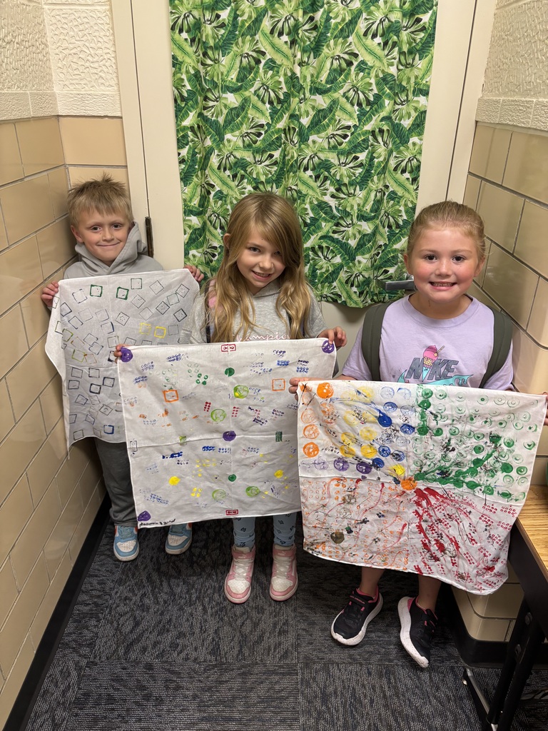 O.M. Tiffany students working on wearable art projects