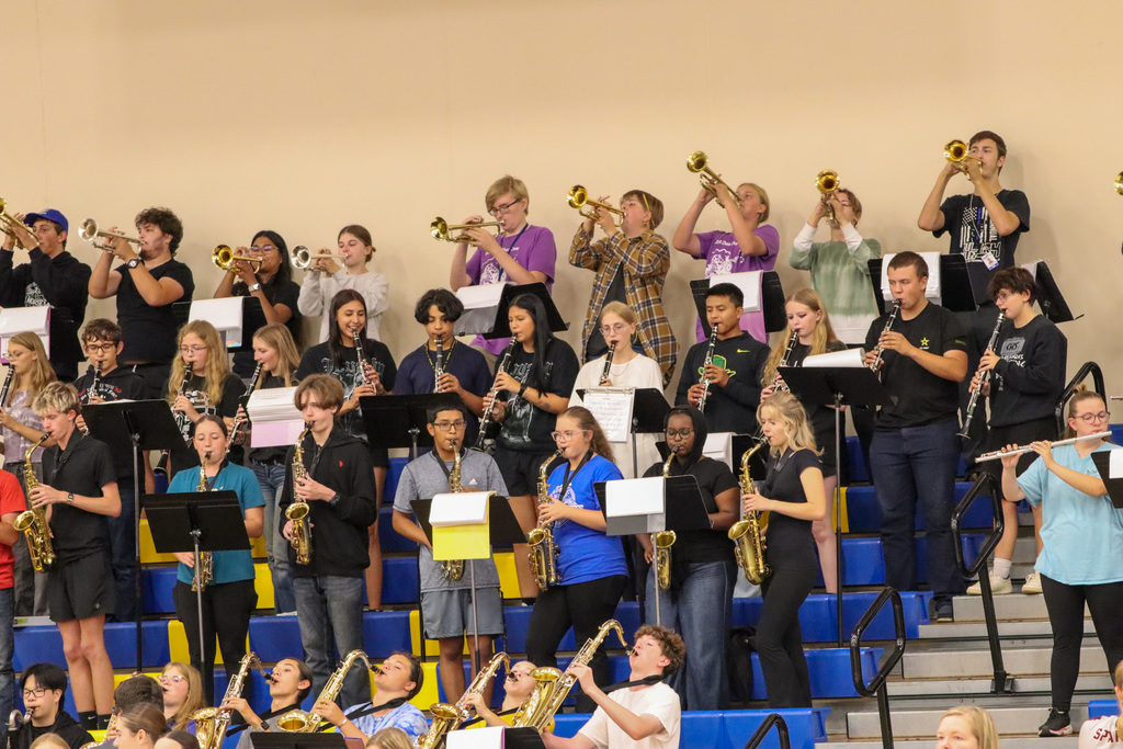 Golden Eagle pep band