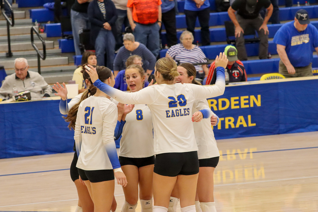 Golden Eagle volleyball game