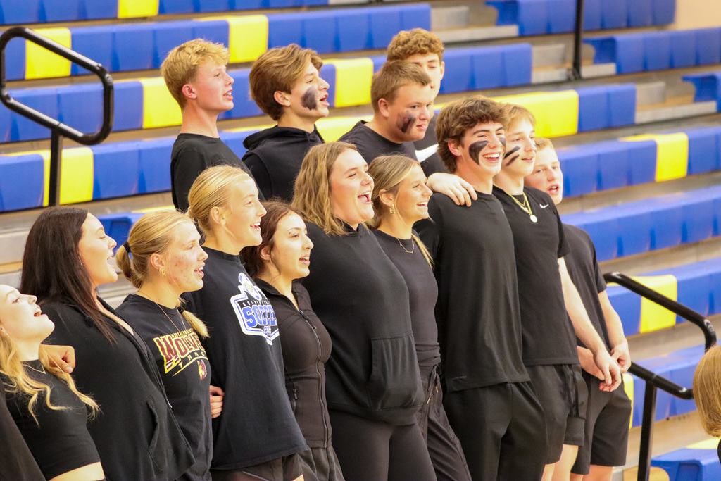 Golden Eagle student fans