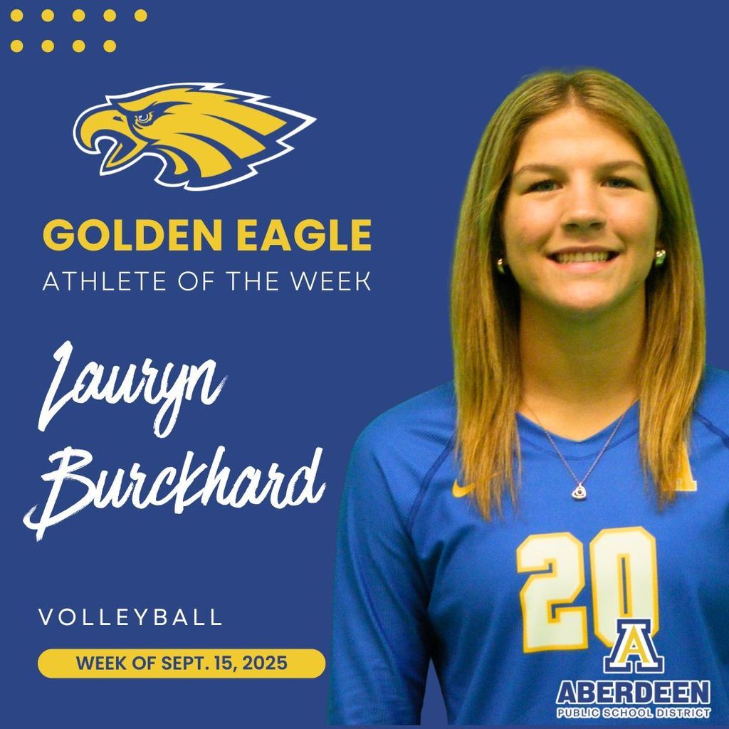 Golden Eagle Athlete of the Week: Lauryn Burckhard, volleyball; week of Sept. 15, 2025