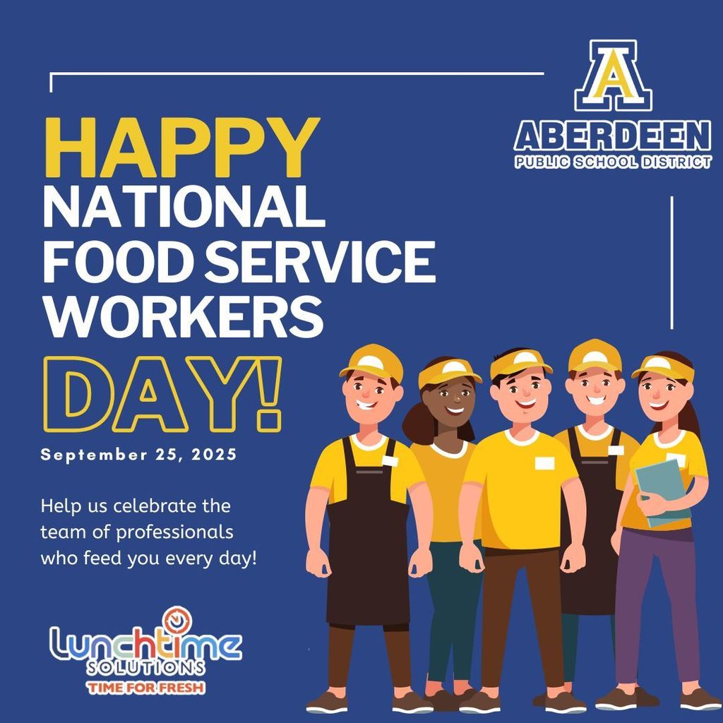 Happy National Food Service Workers Day! Help us celebrate the team of professionals who feed you every day!