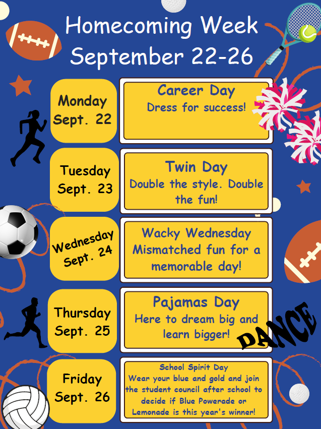Homecoming Dress Up Days