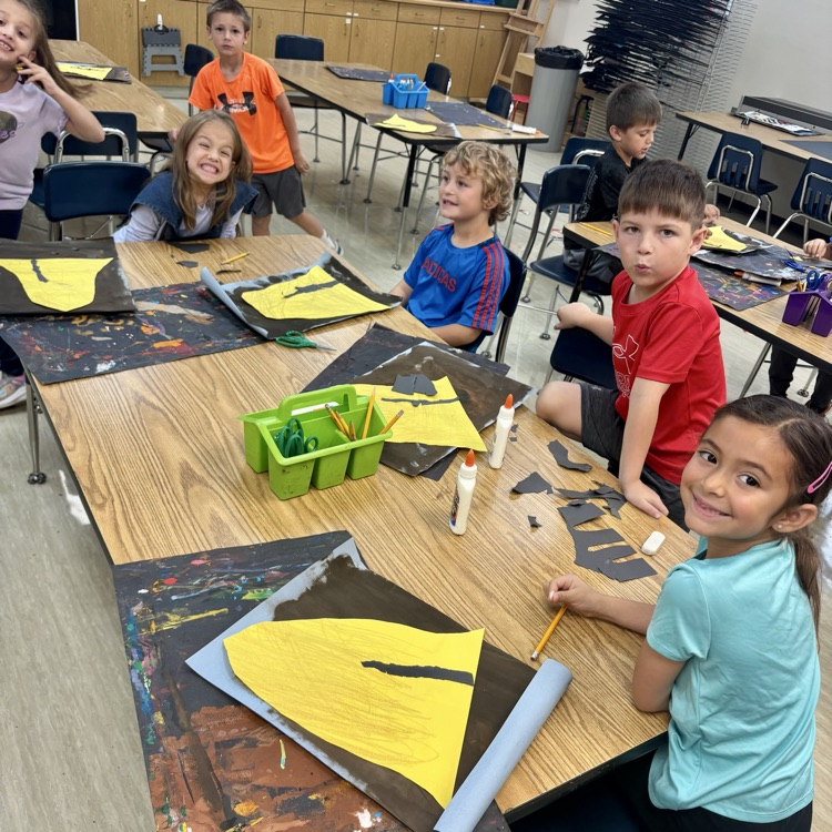 Students create American symbols for Constitution Day! 