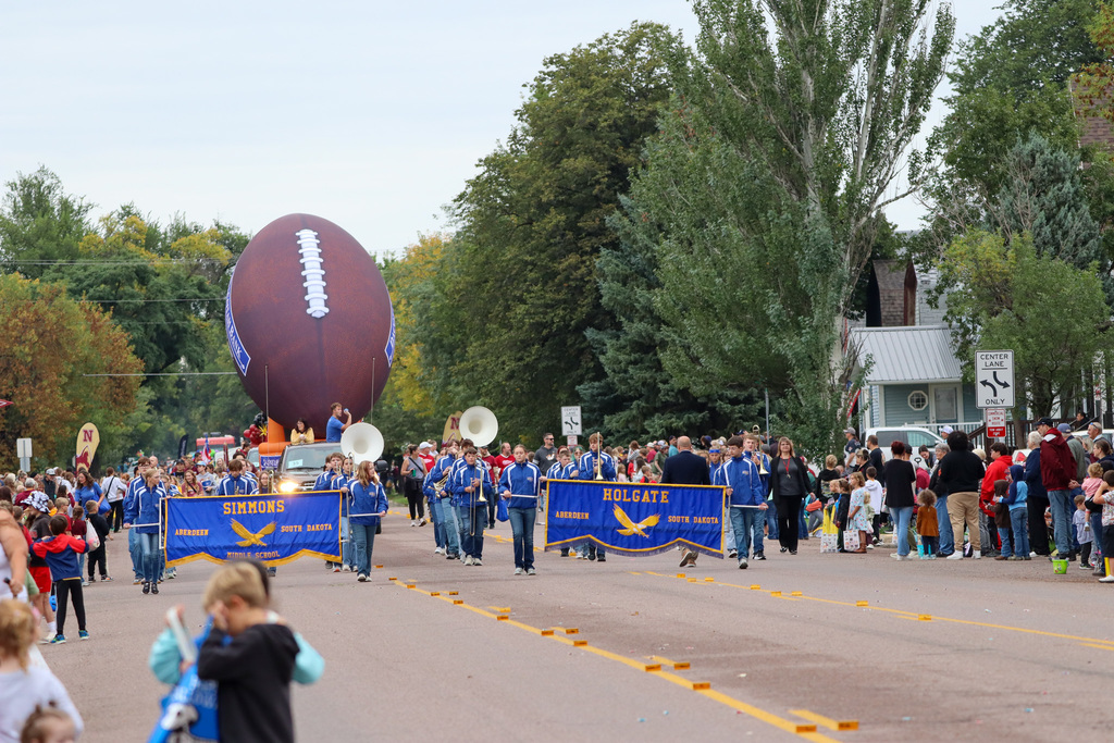 Simmons and Holgate bands in the NSU Parade