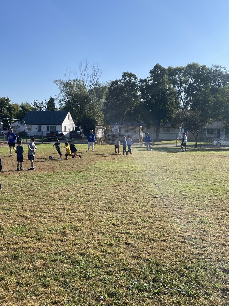CHS soccer players at May Overby