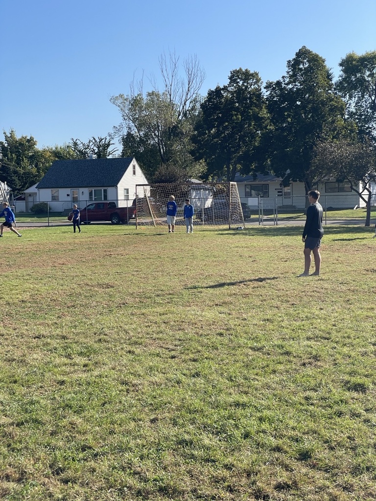 CHS soccer players at May Overby