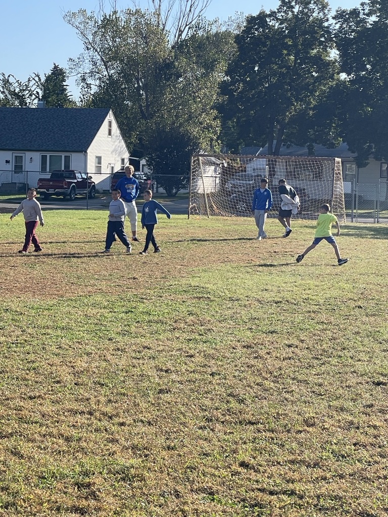 CHS soccer players at May Overby