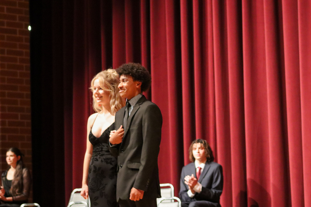Homecoming royalty at coronation