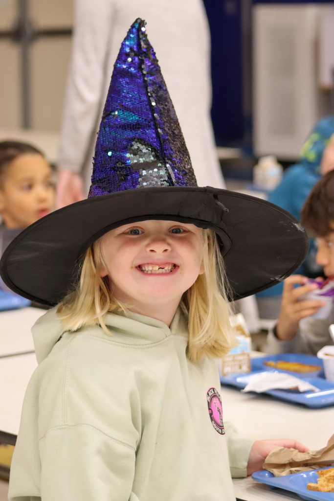 Simmons Elementary student