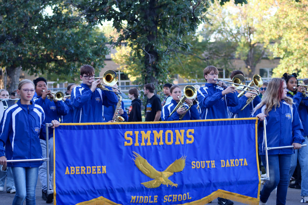SMS band in the parade