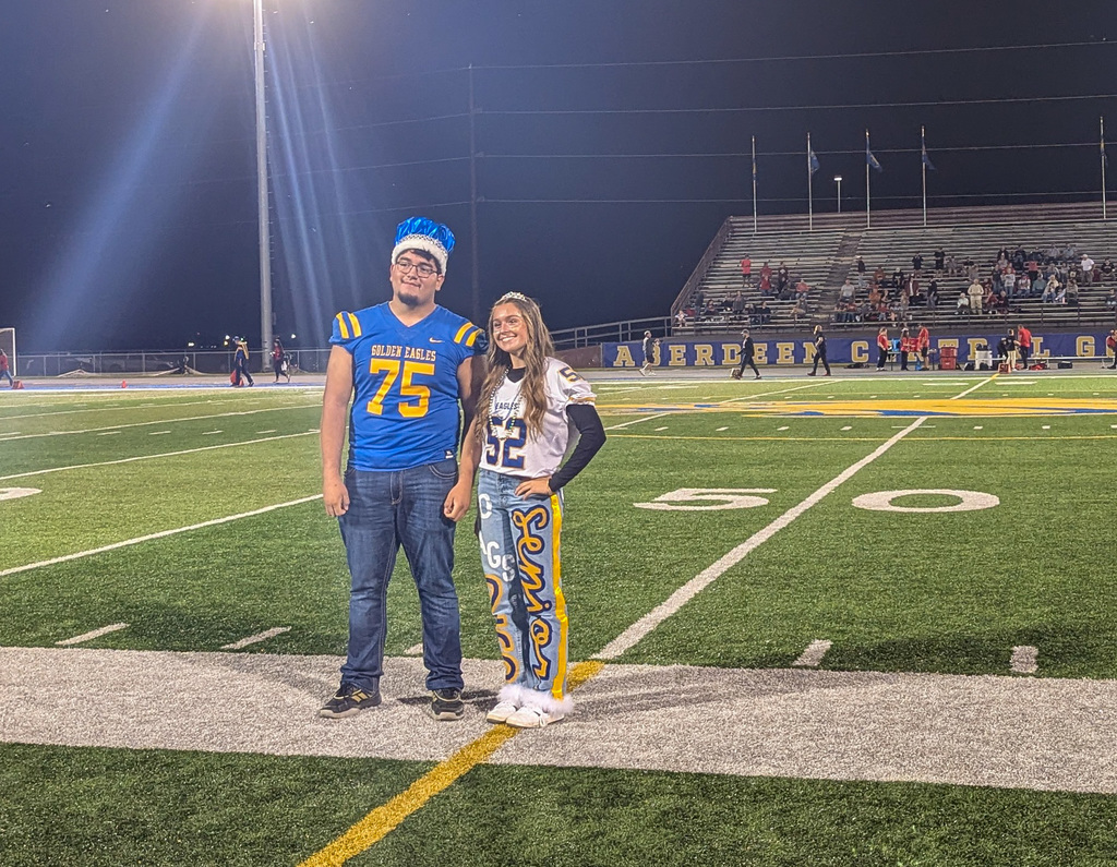 Homecoming king and queen