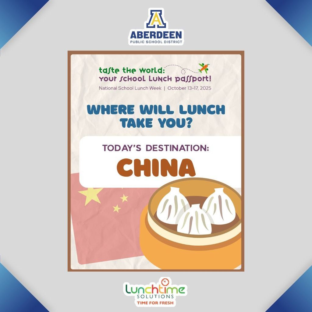 Today's lunch destination: China