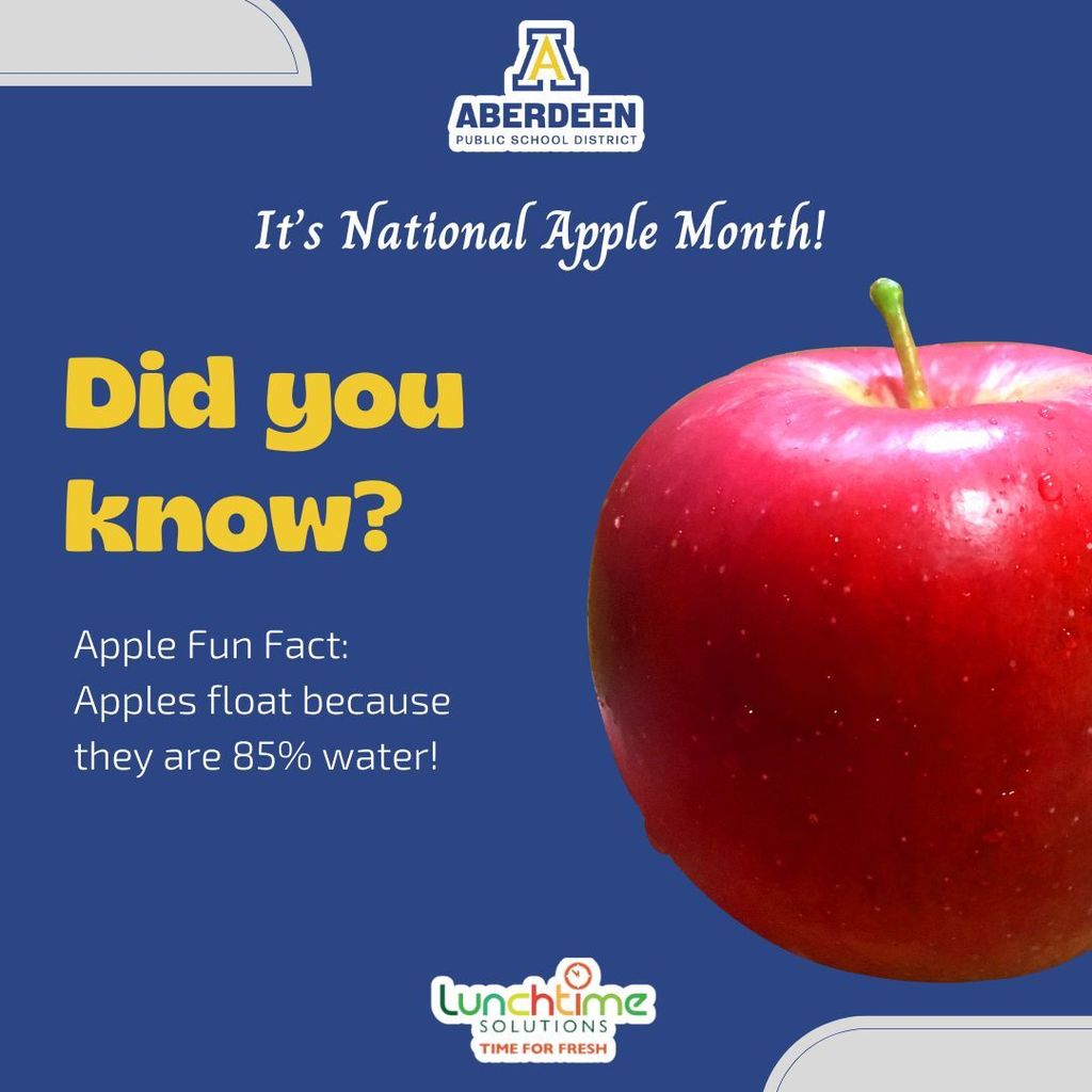 Apples float because they are 85% water