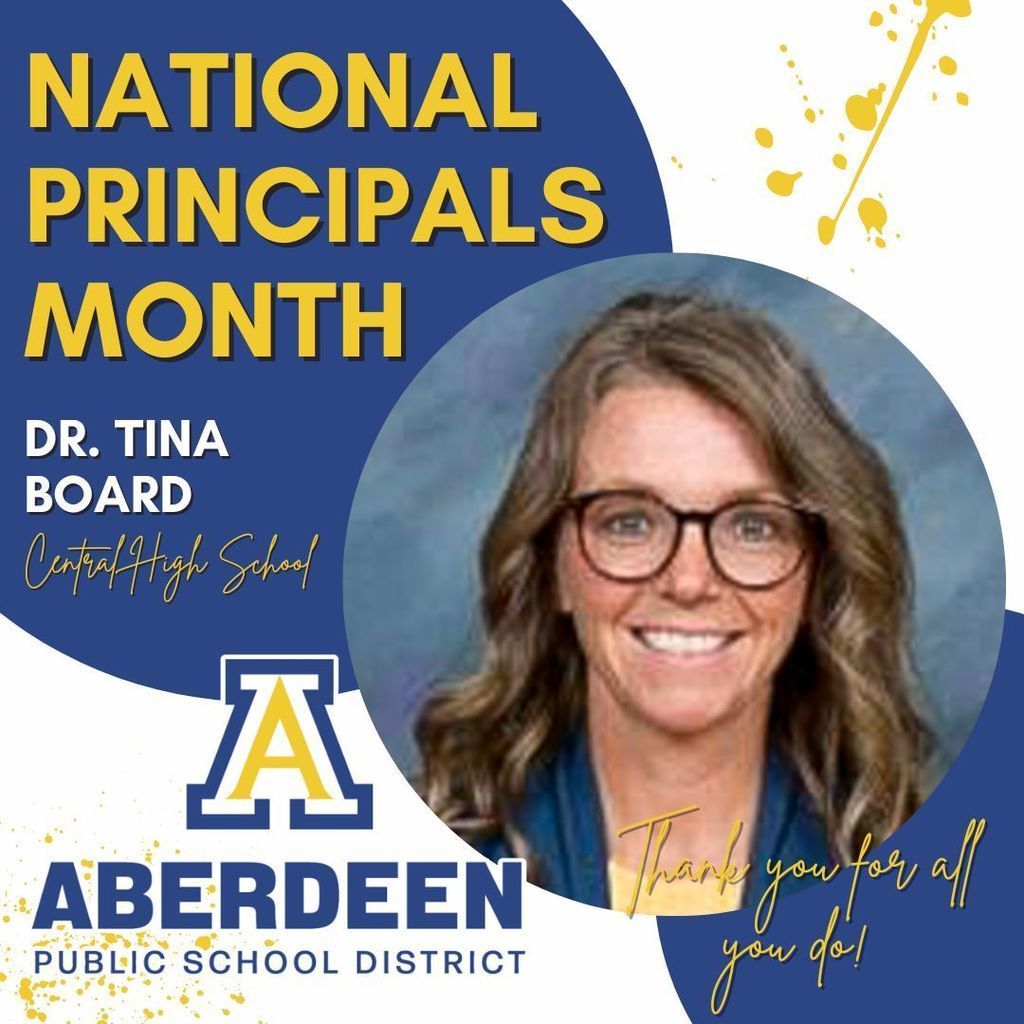 National Principals Month - thank you for all you do!