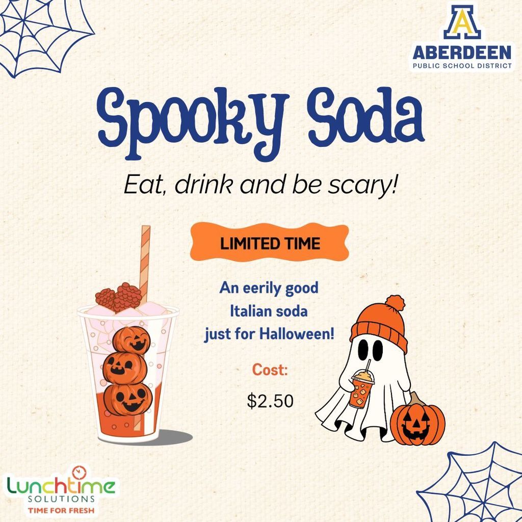 Spooky Soda at CHS, cost: $2.50