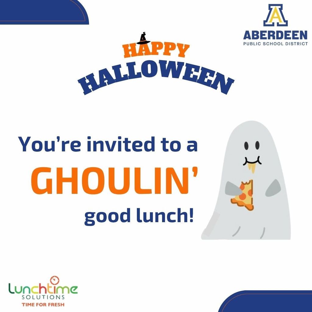Happy Halloween - You're invited to a ghoulin' good lunch!