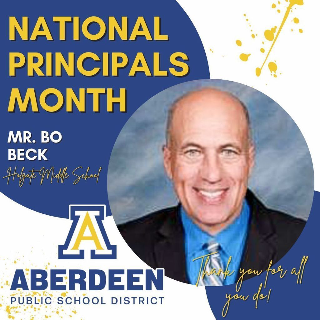 National Principals Month - thank you for all you do!