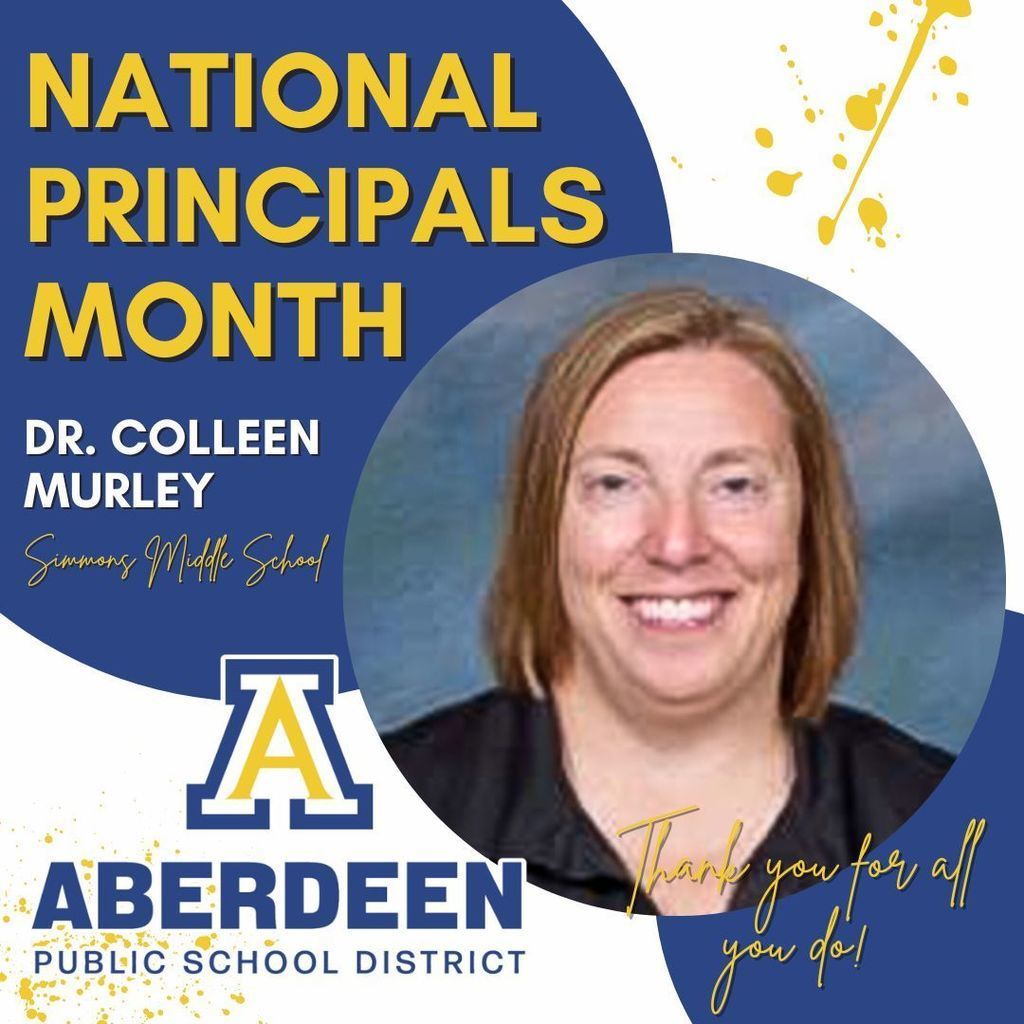 National Principals Month - thank you for all you do!