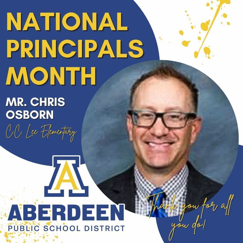 National Principals Month - thank you for all you do!
