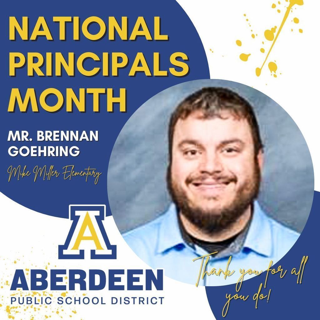 National Principals Month - thank you for all you do!