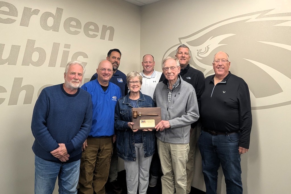 Aberdeen School Board with Mr. Alm